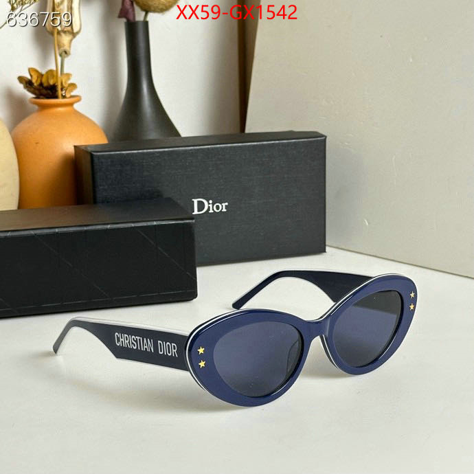 Glasses-Dior high-end designer ID: GX1542 $: 59USD