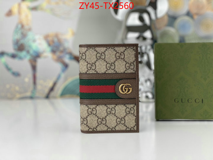 Gucci Bags(4A)-Wallet- top quality designer replica ID: TX2560 $: 45USD,