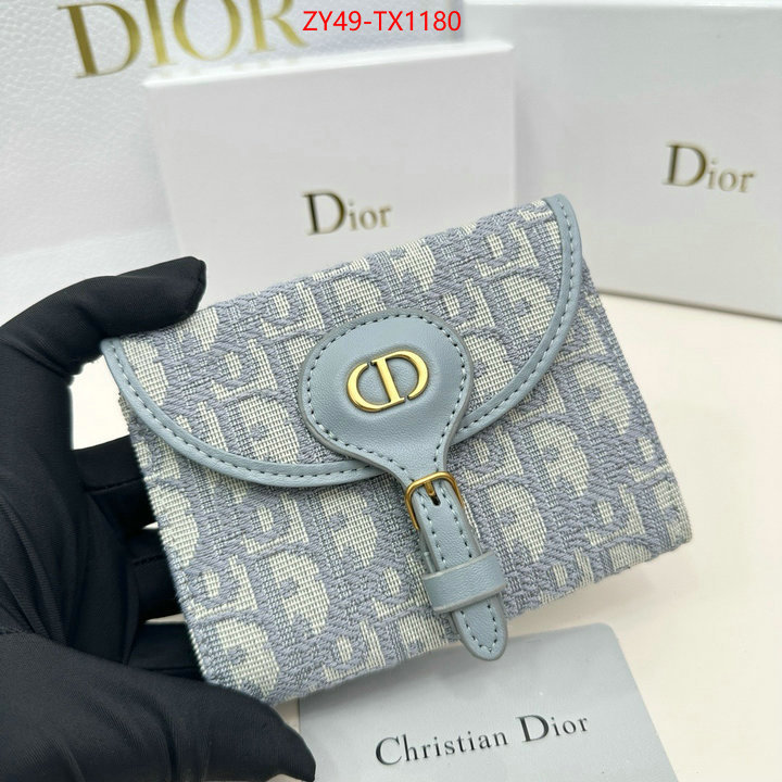 Dior Bags(4A)-Wallet- replicas buy special ID: TX1180 $: 49USD,