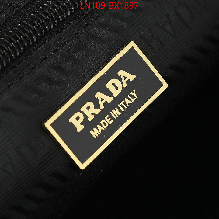 Prada Bags (4A)-Backpack- top designer replica ID: BX1897 $: 109USD,