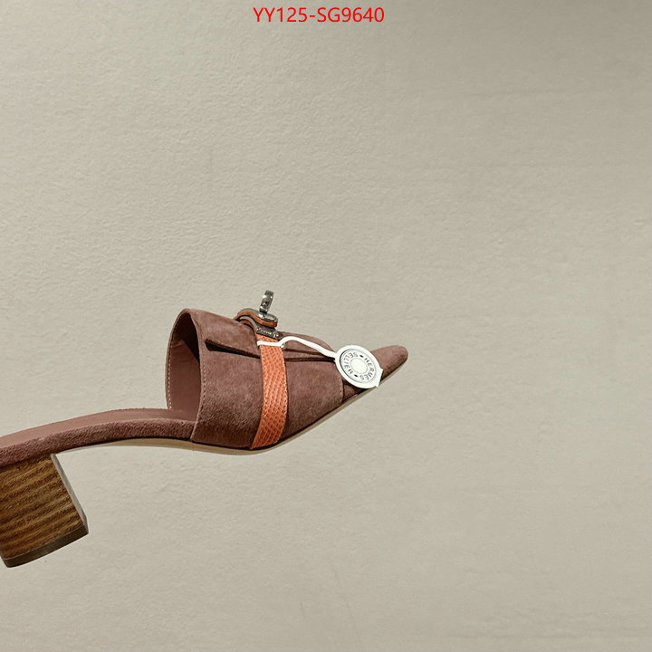 Women Shoes-Hermes counter quality ID: SG9640 $: 125USD