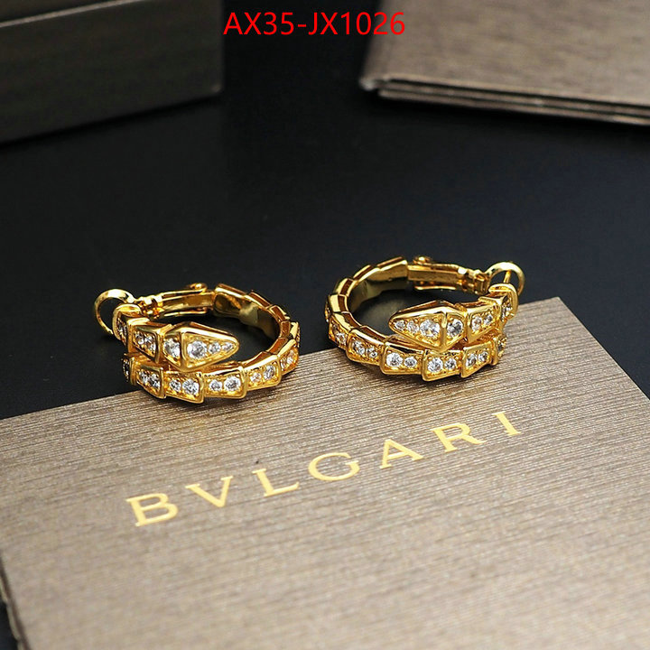 Jewelry-Bvlgari replica aaaaa designer ID: JX1026 $: 35USD