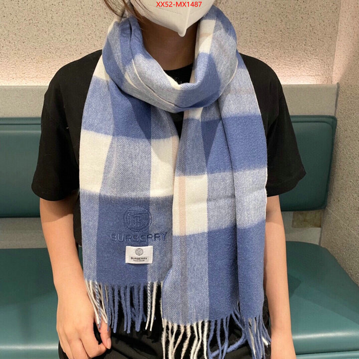 Scarf-Burberry replica aaaaa+ designer ID: MX1487 $: 52USD