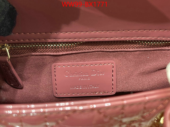 Dior Bags(4A)-Lady- unsurpassed quality ID: BX1771 $: 99USD