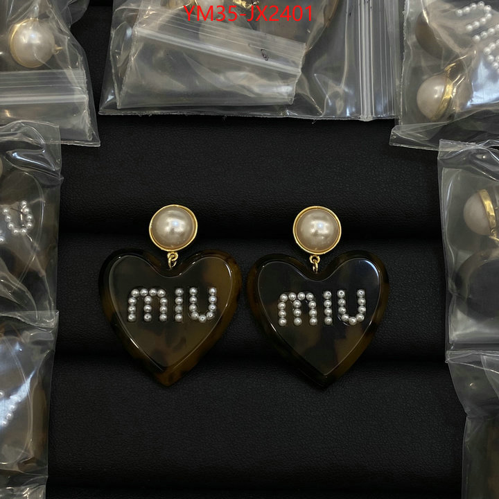 Jewelry-Miu Miu sale outlet online ID: JX2401 $: 35USD