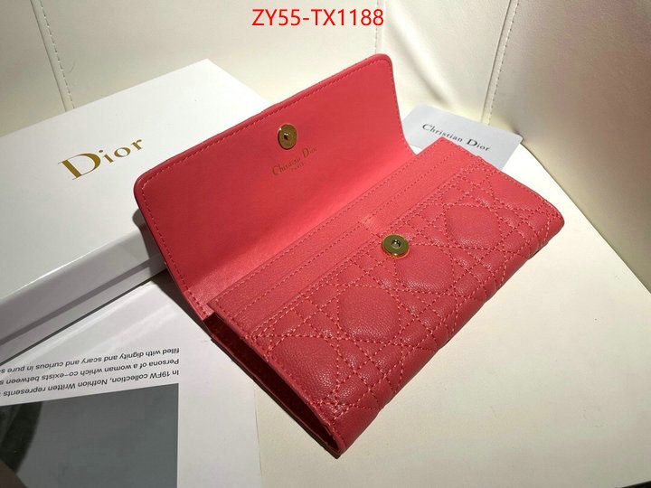 Dior Bags(4A)-Wallet- 7 star replica ID: TX1188 $: 55USD,