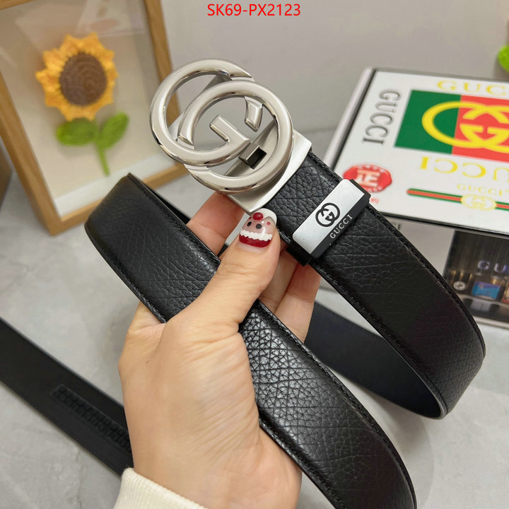 Belts-Gucci shop cheap high quality 1:1 replica ID: PX2123 $: 69USD