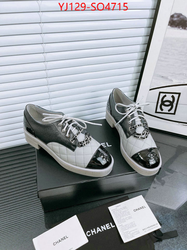 Women Shoes-Chanel aaaaa+ quality replica ID: SO4715 $: 129USD