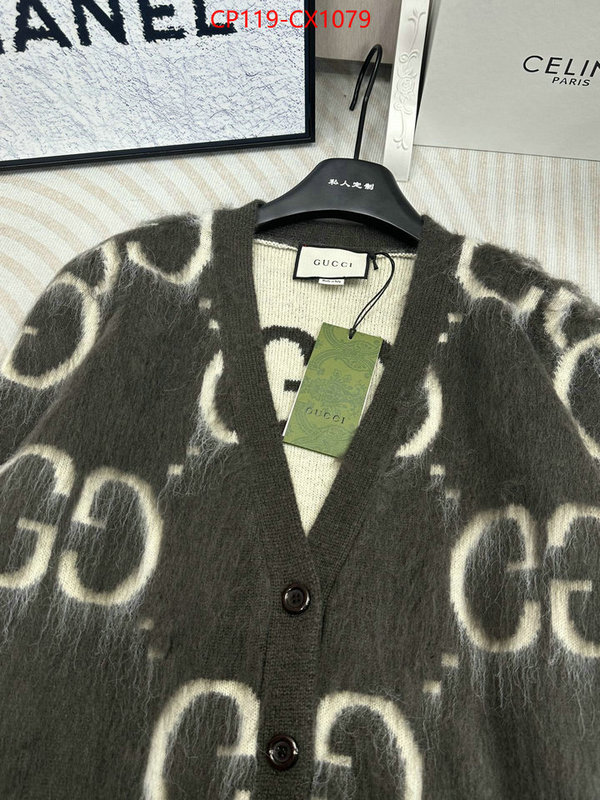 Clothing-Gucci luxury cheap ID: CX1079 $: 119USD