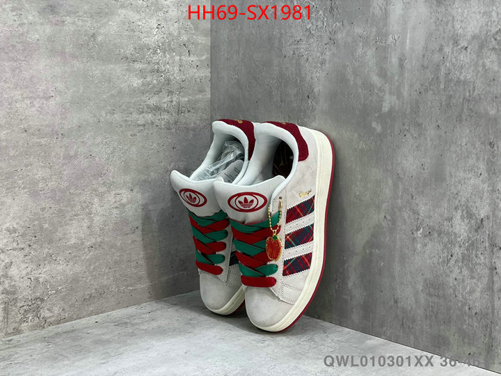 Women Shoes-Adidas designer 1:1 replica ID: SX1981 $: 69USD