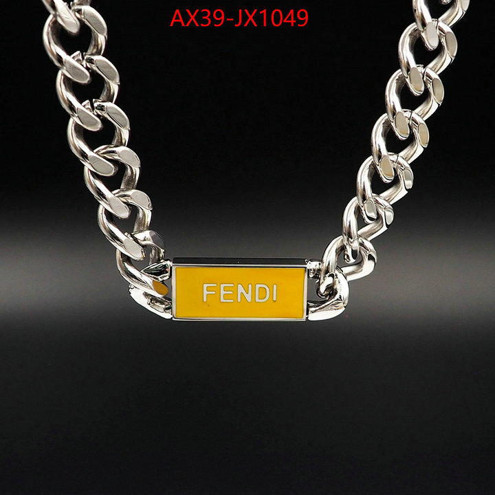 Jewelry-Fendi how to find replica shop ID: JX1049 $: 39USD