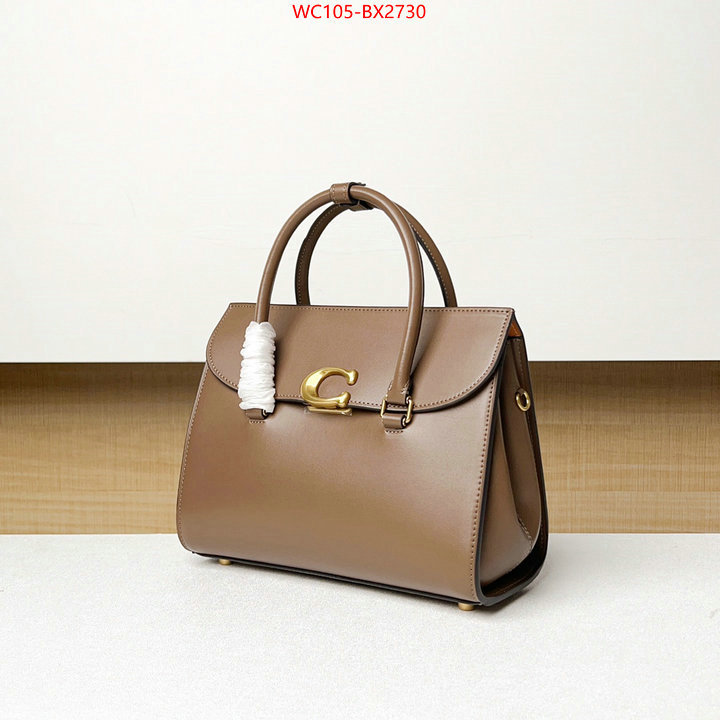 Coach Bags(4A)-Handbag- the best quality replica ID: BX2730 $: 105USD,