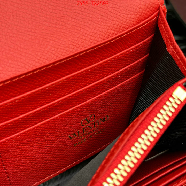 Valentino Bags(4A)-Wallet replica sale online ID: TX2593 $: 55USD,
