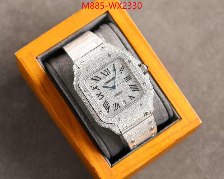 Watch(TOP)-Cartier replica aaaaa designer ID: WX2330 $: 885USD
