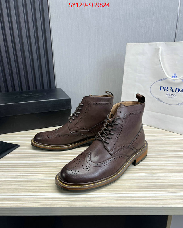 Men shoes-Prada fake ID: SG9824 $: 129USD