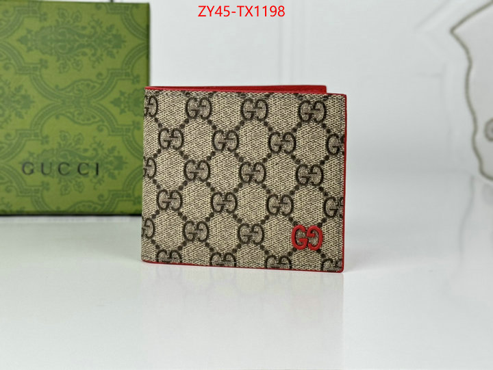 Gucci Bags(4A)-Wallet- we provide top cheap aaaaa ID: TX1198 $: 45USD,