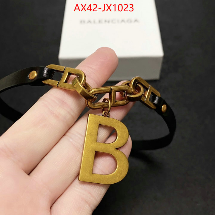 Jewelry-Balenciaga designer fashion replica ID: JX1023 $: 42USD