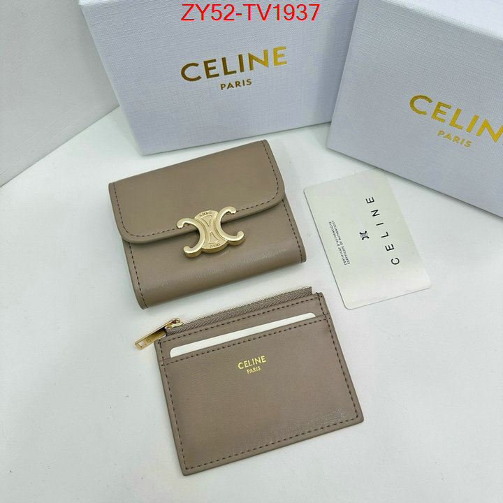 CELINE Bags(4A)-Wallet luxury cheap replica ID: TV1937 $: 52USD,