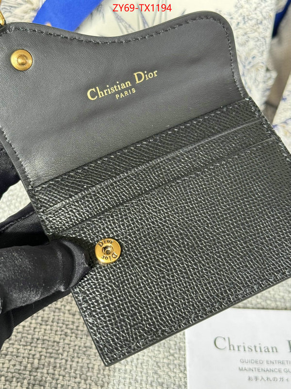 Dior Bags(4A)-Wallet- the best ID: TX1194 $: 69USD,