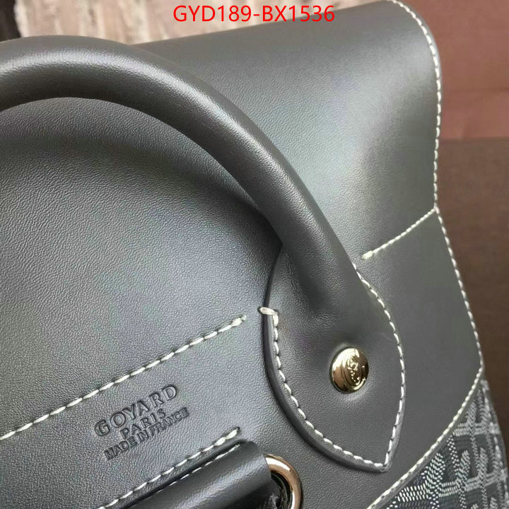 Goyard Bags(4A)-Backpack- where can you buy replica ID: BX1536 $: 189USD,