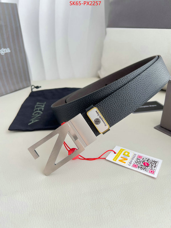 Belts-Zegna top quality fake ID: PX2257 $: 65USD