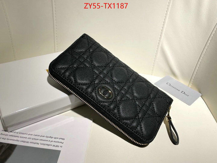 Dior Bags(4A)-Wallet- fake high quality ID: TX1187 $: 55USD,