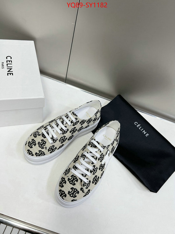 Women Shoes-CELINE what's the best place to buy replica ID: SY1182 $: 89USD