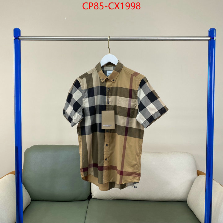 Clothing-Burberry highest product quality ID: CX1998 $: 85USD