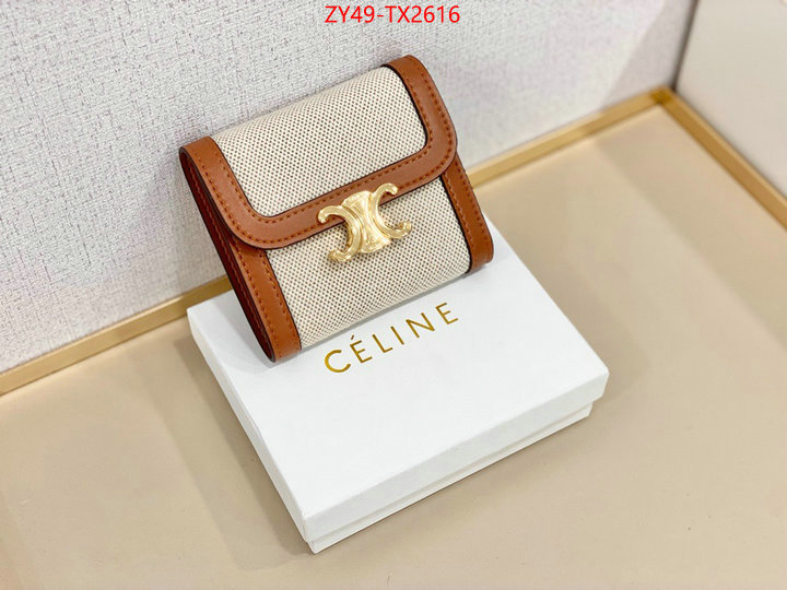 CELINE Bags(4A)-Wallet at cheap price ID: TX2616 $: 49USD,