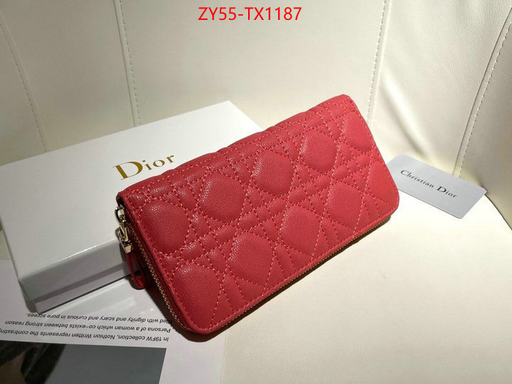 Dior Bags(4A)-Wallet- fake high quality ID: TX1187 $: 55USD,