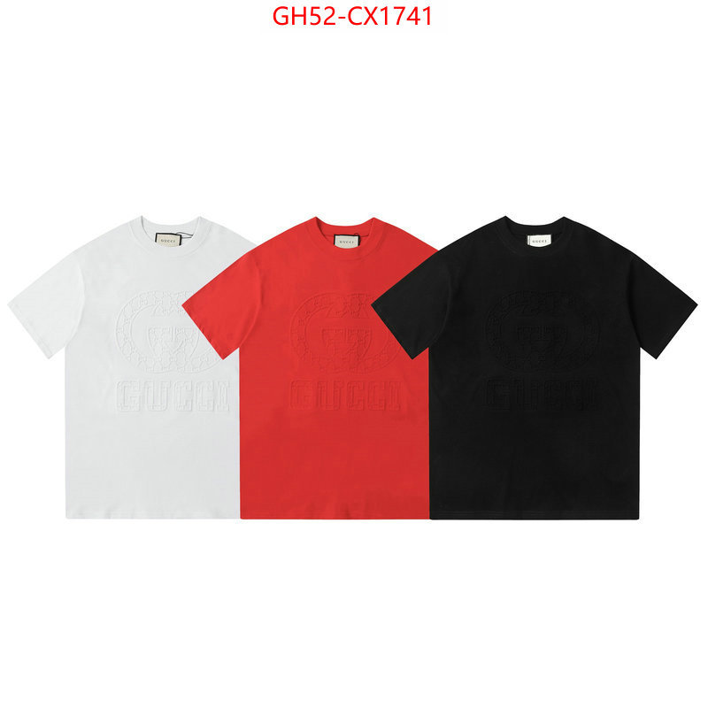 Clothing-Gucci first copy ID: CX1741 $: 52USD