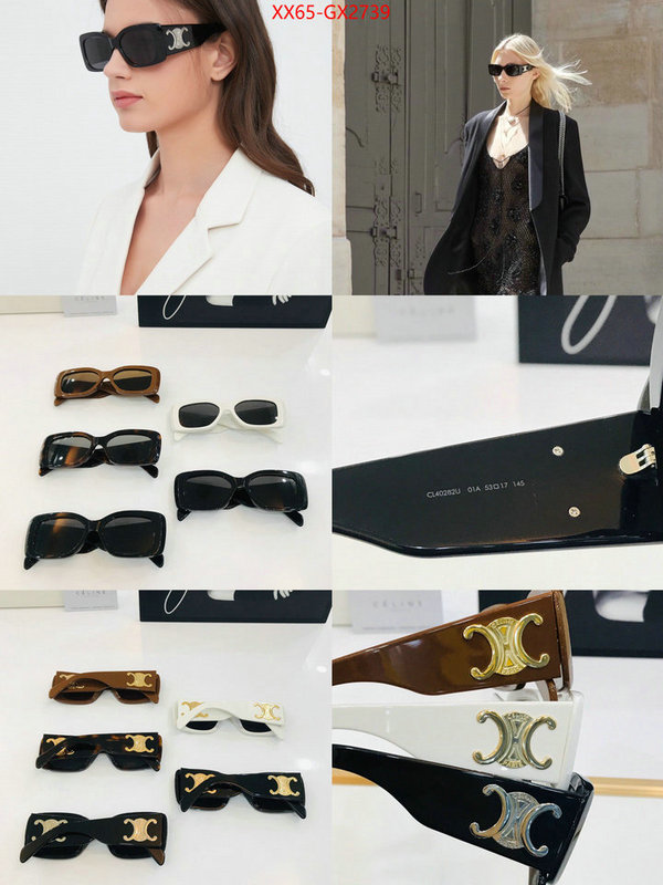 Glasses-CELINE top designer replica ID: GX2739 $: 65USD