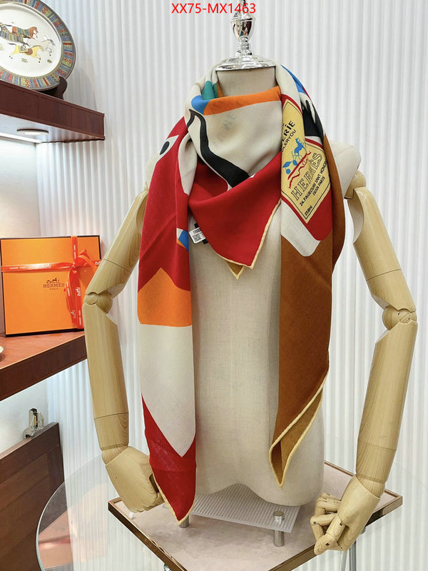 Scarf-Hermes shop the best high quality ID: MX1463 $: 75USD