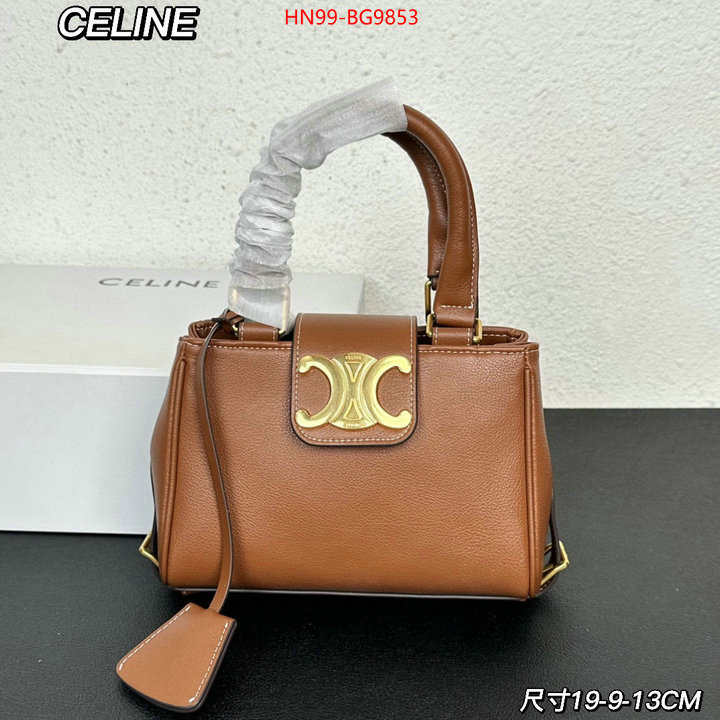 CELINE Bags(4A)-Handbag how to buy replica shop ID: BG9853 $: 99USD,