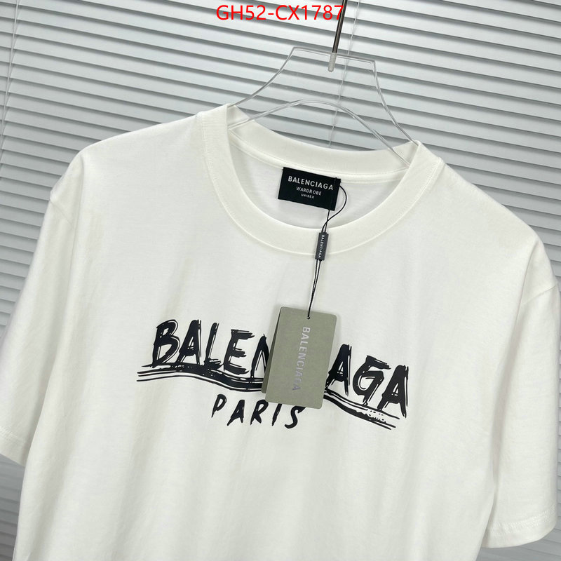 Clothing-Balenciaga find replica ID: CX1787 $: 52USD