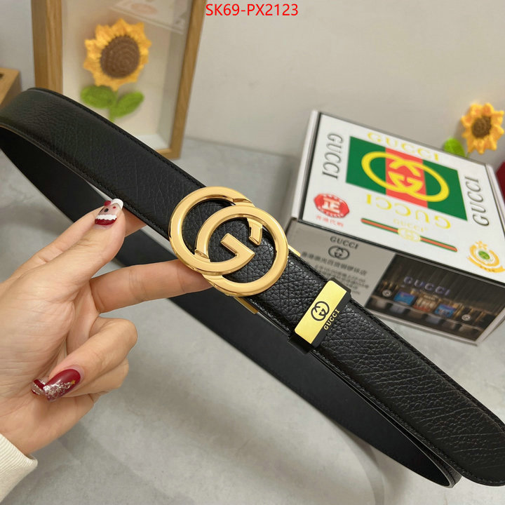 Belts-Gucci shop cheap high quality 1:1 replica ID: PX2123 $: 69USD