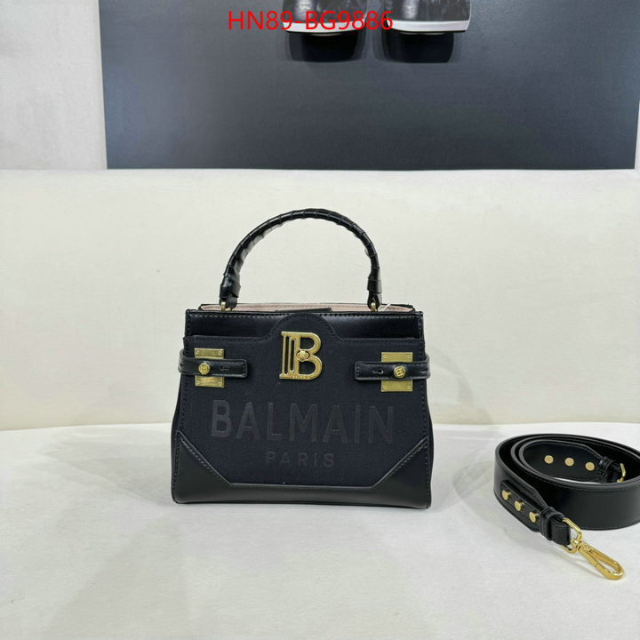 Balmain Bags(4A)-Handbag- where can i buy the best 1:1 original ID: BG9886 $: 89USD,