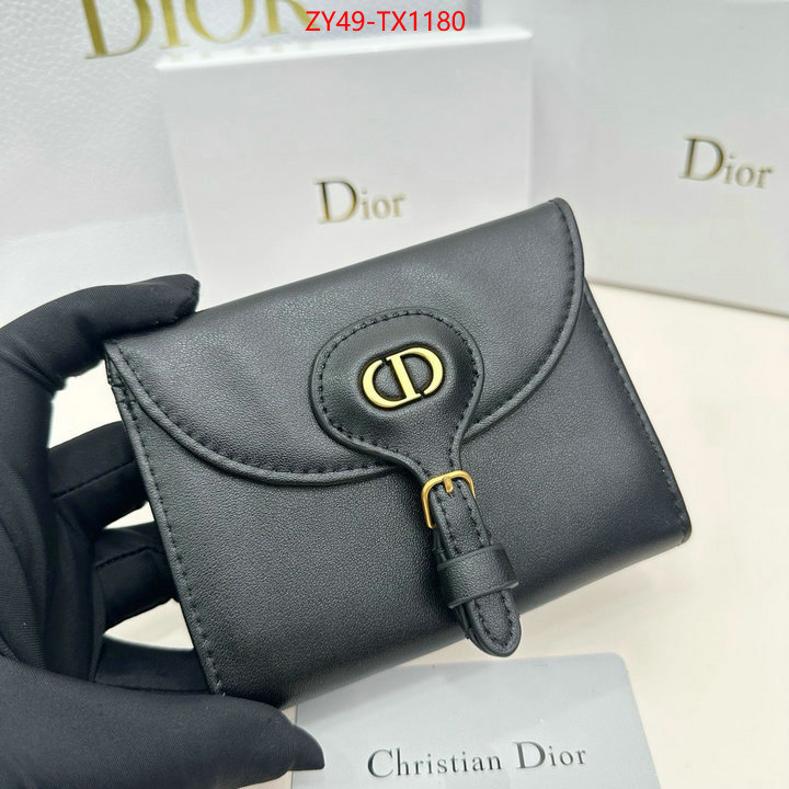 Dior Bags(4A)-Wallet- replicas buy special ID: TX1180 $: 49USD,