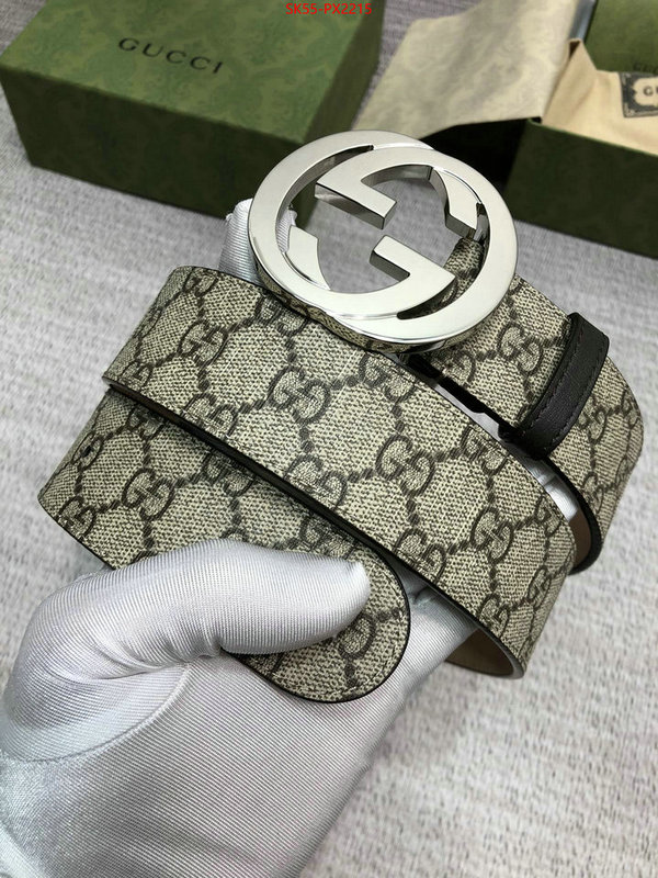 Belts-Gucci fake high quality ID: PX2215 $: 55USD