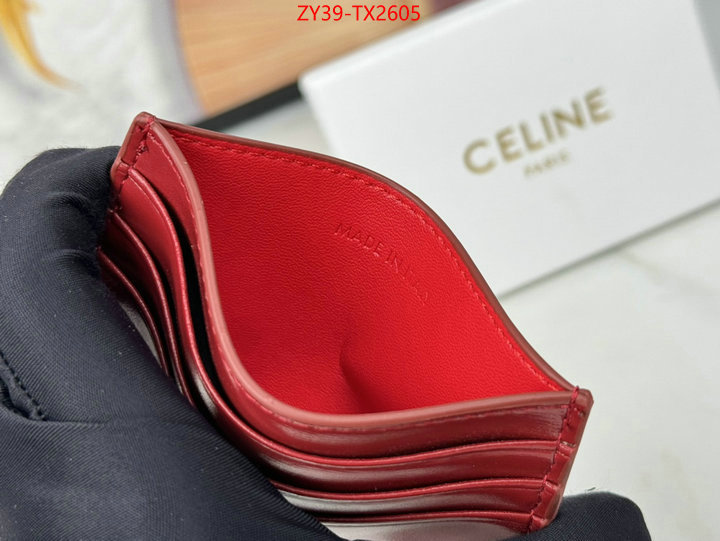 CELINE Bags(4A)-Wallet high quality happy copy ID: TX2605 $: 39USD,