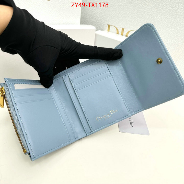 Dior Bags(4A)-Wallet- where to buy replicas ID: TX1178 $: 49USD,