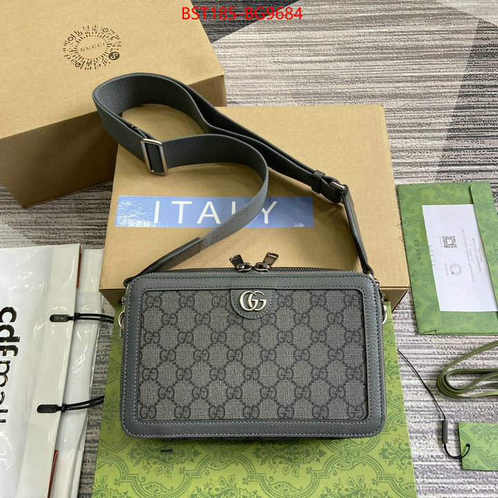 Gucci Bags(TOP)-Diagonal- where could you find a great quality designer ID: BG9684 $: 185USD,
