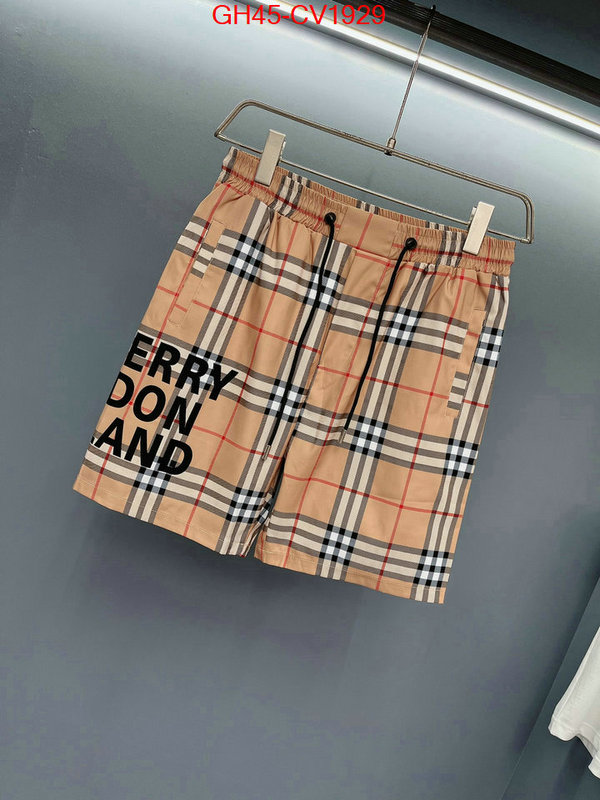 Clothing-Burberry shop the best high authentic quality replica ID: CV1929 $: 45USD