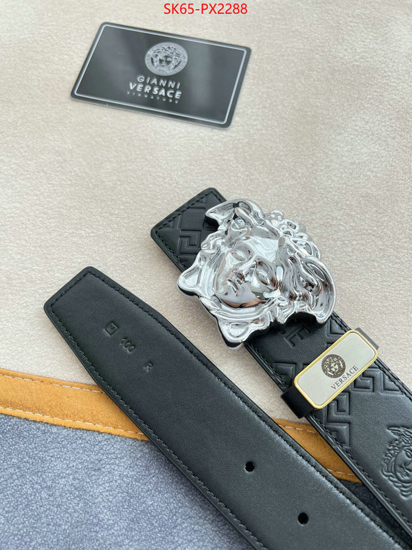 Belts-Versace top fake designer ID: PX2288 $: 65USD