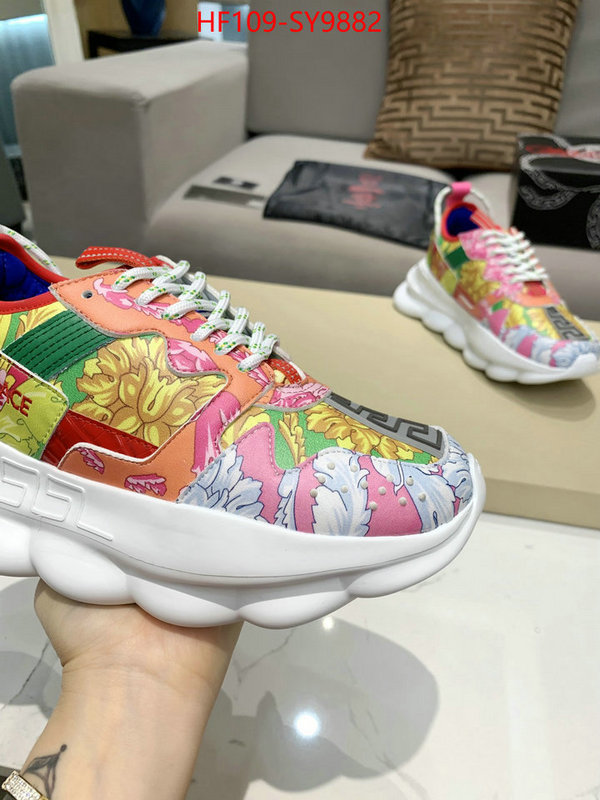 Women Shoes-Versace high quality replica designer ID: SY9882 $: 109USD