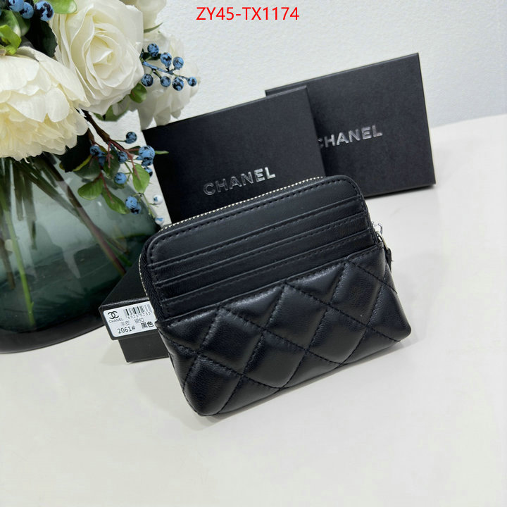 Chanel Bags(4A)-Wallet- what is a 1:1 replica ID: TX1174 $: 45USD,