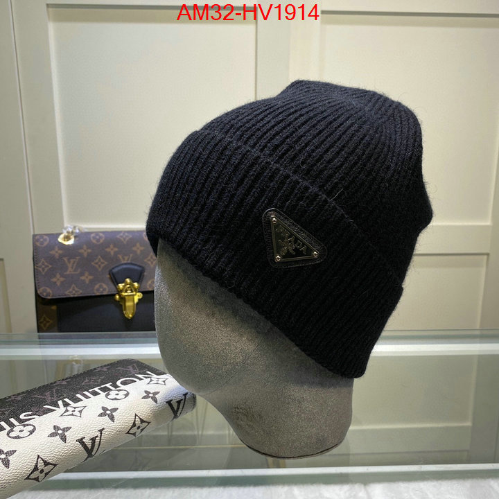 Cap (Hat)-Prada top brands like ID: HV1914 $: 32USD