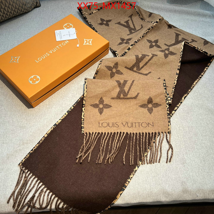 Scarf-LV luxury 7 star replica ID: MX1457 $: 75USD