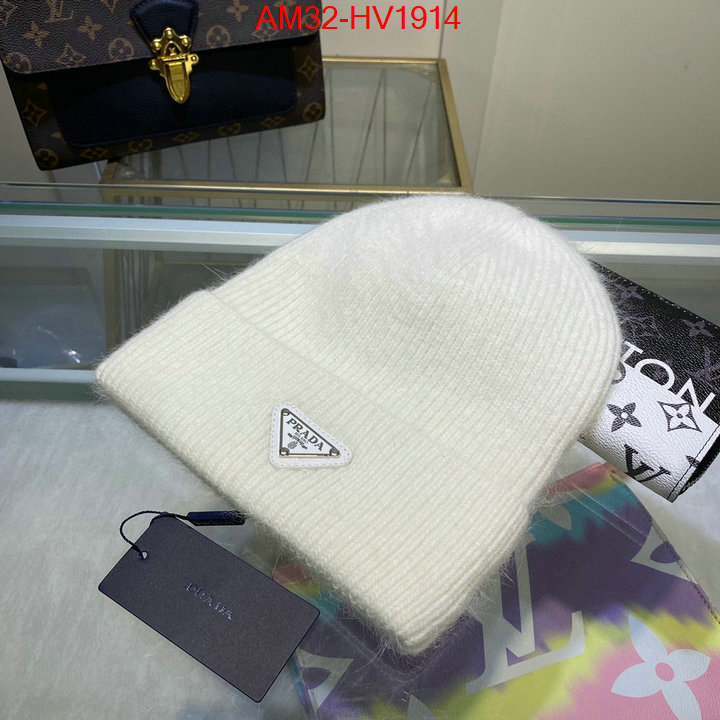 Cap (Hat)-Prada top brands like ID: HV1914 $: 32USD