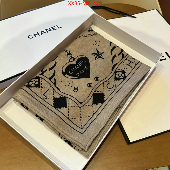 Scarf-Chanel wholesale sale ID: MX1429 $: 85USD